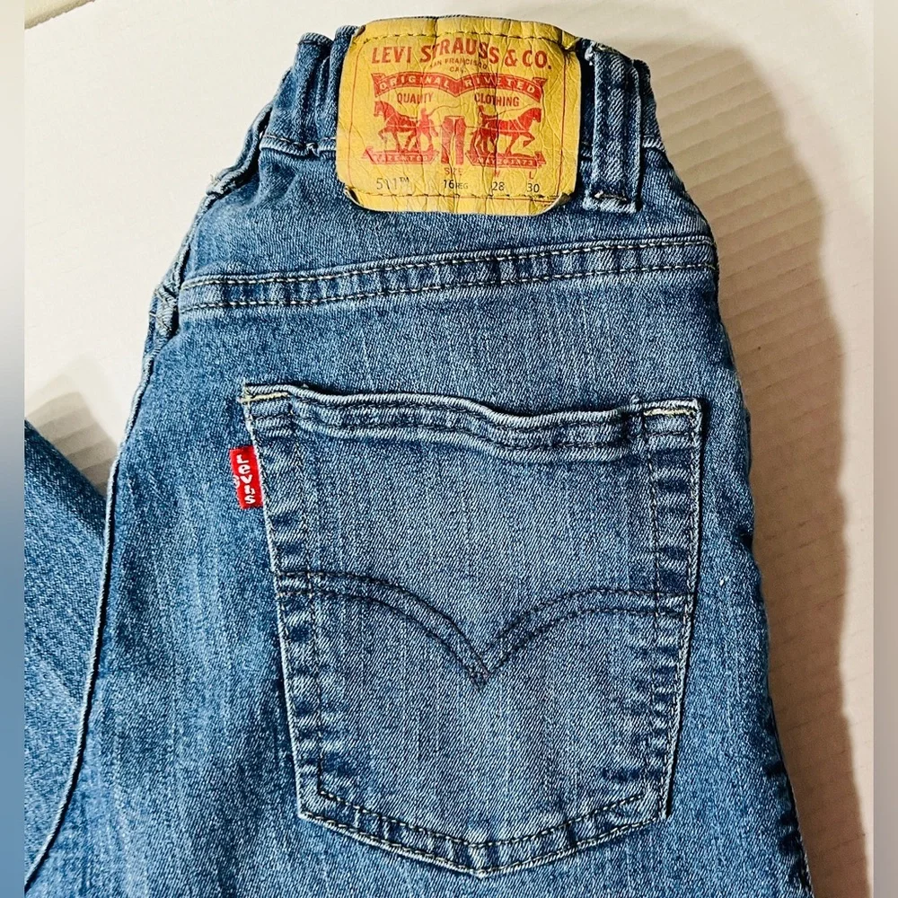 Levi’s 511 Jeans‎ Men’s 28x30 Blue Slim Fit Denim Classic Heritage Americana